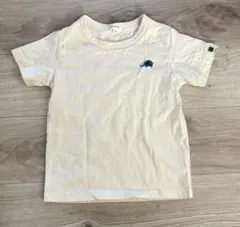 3can4on 半袖Tシャツ 120cm 象刺繍のサムネイル