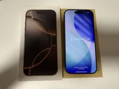 【美品】iPhone16 Pro Simフリー 256GB デザートチタニウム