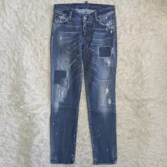 DSQUARED2 ダメージ加工 スキニー デニム 34