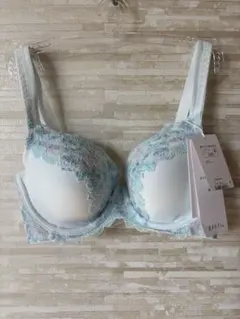 D70」トリンプ 恋するブラ613 ブラジャー ブルー