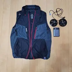 ワークマン WindCore 限定生産品 空調服 ファンベスト 黒 ① - メルカリ