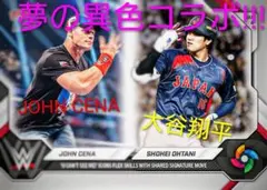 ​【3枚】Topps Now 大谷翔平 × ジョン・シナ 2026 WBC