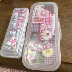 メゾピアノコンパス、三角定規セット