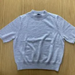 ANAYI ラメ入りシルバーニット　新品