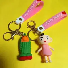 イタリアンブレインロット AIモンスター ストラップキーホルダー2個セット