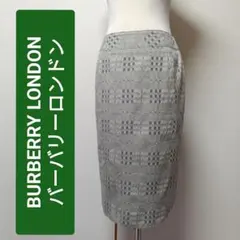 BURBERRY LONDON バーバリーロンドン スカート チェック柄 訳あり