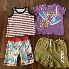 ベビー服セット 80 Tシャツ半ズボンなど