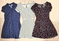 【H&M】ワンピース3点セット【エイチアンドエム】