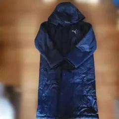 PUMA ベンチコート 140 ネイビー