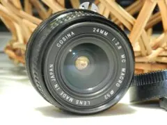 極美品 COSINA 24mm F2.8 MC MACRO 単焦点レンズ ニコンのサムネイル