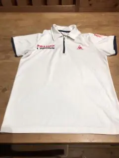 le coq sportif 白ポロシャツ　　Ｍサイズ
