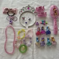 ディズニープリンセス 子供用 アクセサリーメイクセット
