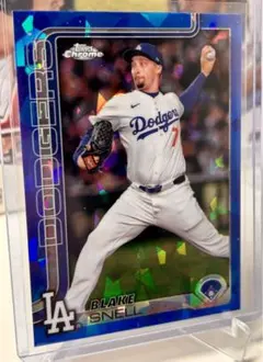 スネル Sapphire 2025 カラーマッチ Topps Chrome