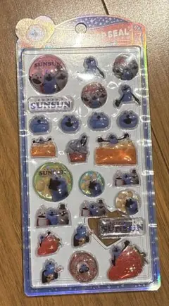 パペット　スンスン　うるちゅる　ポップ　シール