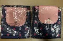 1UP WOMAN 折りたたみバッグ 2個セット