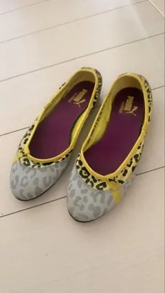 PUMA レオパード柄 フラットシューズ バレのサムネイル