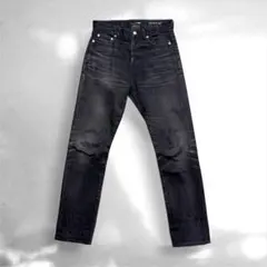 サンローランパリ 19AW D20 ウォッシュドブラックデニム 28 日本製のサムネイル
