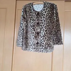 ヒョウ柄カーディガン 長袖