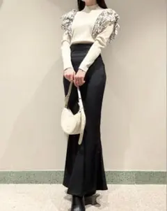 SNIDEL ハイウエストマーメイドスカート