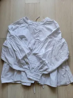 サマンサモスモス ボリュームスリーブ前後着ブラウス