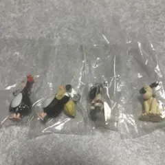 ウォレス　グルミット　めじるしアクセサリー　ガチャ　4点セット