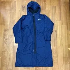 Under Armour 防水ベンチコート YXL ネイビー