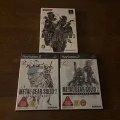 METAL GEAR SOLID 3 & 2 セット