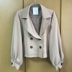 MAJESTIC LEGON ボリュームショートトレンチ (M)