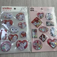 ディズニー ウォーターシール2セット新品　値下げ中‼️