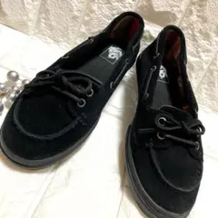 シリウスさん専用✅バンズ❤️スリッポン✨ローファー❤️スエード✨黒❤️23.5✨リボン