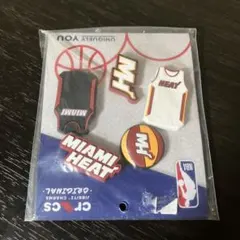 NBA MIAMI HEAT ピンバッチ5コセット(クロックス用)
