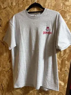 ウェンディーズ×フルーツオブザルーム ロゴTシャツ タグ付未使用品 Lサイズ