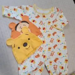 Disney baby ロンパース 帽子2点 セット