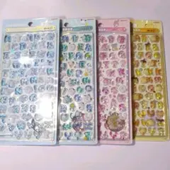 新品　サンリオ ボンボンドロップシール もじ 4点　ポムポムプリン　マイメロ