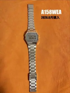 CASIO A158WEA デジタル腕時計 本体