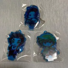 鬼滅の刃 ここみえアクリルフィギュア 玖ノ型 善逸　獪岳　セット①