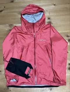 美品！モンベル ストームクルーザー レディースXSゴアテックス 収納袋付き