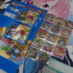 空き箱、空袋付【東日本】ご当地 ビックリマン 14枚セット