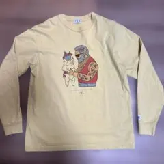 【美品】TES エンドレスサマー ロンT イエロー フレンチブルドッグ Lサイズのサムネイル