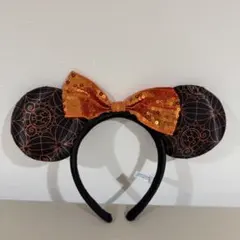 Disney ハロウィン カチューシャ スパンコール