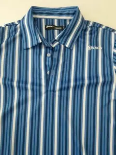 Srixon ストライプポロシャツ Lサイズ