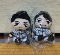 阪神タイガース選手ぬいぐるみマスコット 佐藤＆中野