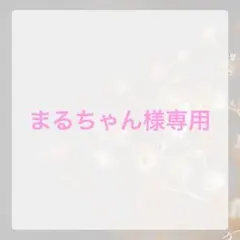 【まるちゃん様専用】