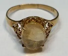 指輪 金 K18 宝石