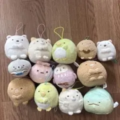 【新品未使用】すみっコぐらし ゴムひも マスコット 13点