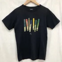 PSポールスミス アイスバー プリントTシャツ 半袖 コットン100% 黒 S