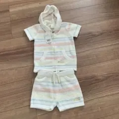 新品未使用　ジェラート・ピケ　キッズルームウェア　上下セット