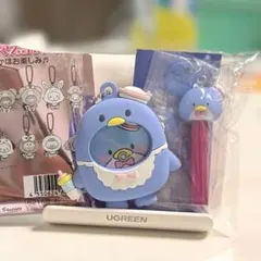 【２点セット】フォトバッチ付きマスコット PEZ はぴだんぶい タキシードサム