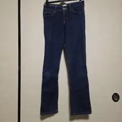 ストレートデニム ダークブルー