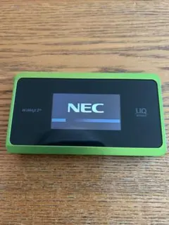 UQ WiMAX 2+ モバイルルーター グリーン